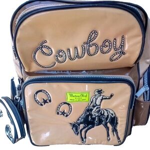 Western Backpack, Cowboy Khaki : Western Chief, Boys, Very Retro